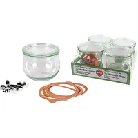 Weck Rechberger 222270039 Einkochglas 0,5l mit Deckel