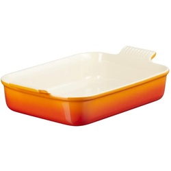 Le Creuset Auflaufform Tradition 32 cm Ofenrot