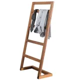 Destiny Herrendiener SPA & LIVING Handtuchhalter 53x25x110 cm Teak