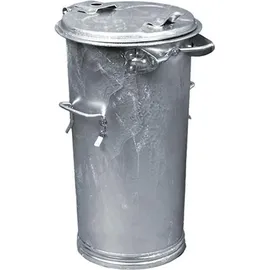 Rottner Tresor Mülleimer 65 l Silber