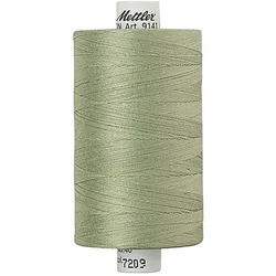 Mettler Silk Finish Cotton Maschinen- & Handquiltgarn, Stärke: 40, 1000m-Spule, eukalyptus