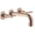 GESSI Inciso 2-Griff-Wannenarmatur Kupfer