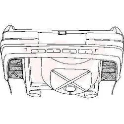 Van Wezel Bodenblech fuer Kofferraum [Hersteller-Nr. 3010333] für Mercedes-Benz