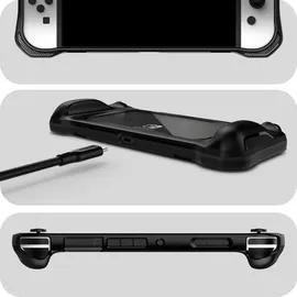 SPIGEN Rugged Armor Hülle Schwarz Nintendo Switch