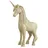 Décopatch Pappmaché Einhorn 40 x 13 x 55 cm