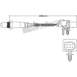 VEGAZ Lambdasonde  für CITROËN 1618-V7 1618-AV ULS-386