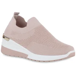 Damen Slip Ons in Rosa