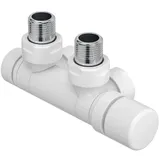 Zehnder Design Line Ventilhahnblock Weiß