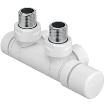 Zehnder Design Line Ventilhahnblock Weiß