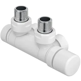 Zehnder Design Line Ventilhahnblock Weiß
