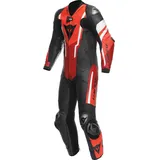 Herren Airbag Kombi 48 - Dainese Misano 3 D-Air® - schwarz-rot-fluorot