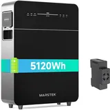 5,12kW VENUS-E 3.0 New Vesion Balkonkraftwerk Speicher+CT002 Smarter Zähler 0% VAT, Jährliche Einsparungen von 1,310 €. MARSTEK AC-gekoppeltes Energiespeichersystem All-in-One Solarspeicher