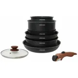Arthur Martin Kochtopfset 8 Teile Aluminium
