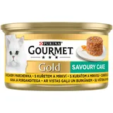 Gourmet Gold Katzennahrung Huhn & Karotte 85g