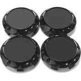 RhinoTuning 4 Stück Radnabenkappen für Nabendeckel OD 75mm ID 68 mm, Schwarz Trump Radnabenabdeckung Geeignet für 610C 6010K74 2204000125 M608 M242 81310409 Rad, C B S A E GLK SLK R GLC Felgendeckel