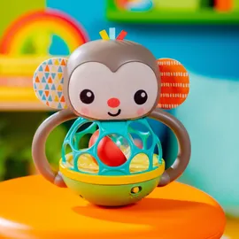 Bright Starts Grab & Giggle Monkey Rassel bunt