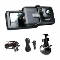 MANTA DVR504F DUO Black (Akku), Dashcam Schwarz