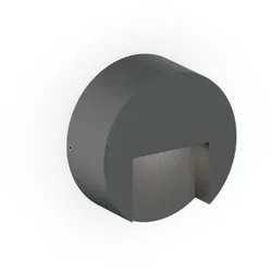 RETO ROUND WALL SURFACE OUTDOOR 1.3 Wandlampe - Anthrazit