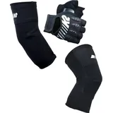 K2 Skates Unisex Inline Skates Redline Race Guard Set, Black, 30F1022.1.1.M