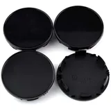 RhinoTuning 4 Stück Radnabenkappen für Nissan Nabendeckel OD 84,9 mm ID 78 mm, Schwarz Radnabenabdeckung Geeignet für 2004-2019 Titan Armada Rad, 40342-7S500 Felgendeckel