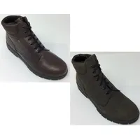 Finn Comfort Davos 1253 Stiefel Leder Herren Freizeit, Farbe:darkgrey, Größe 6-15:10 - Grau