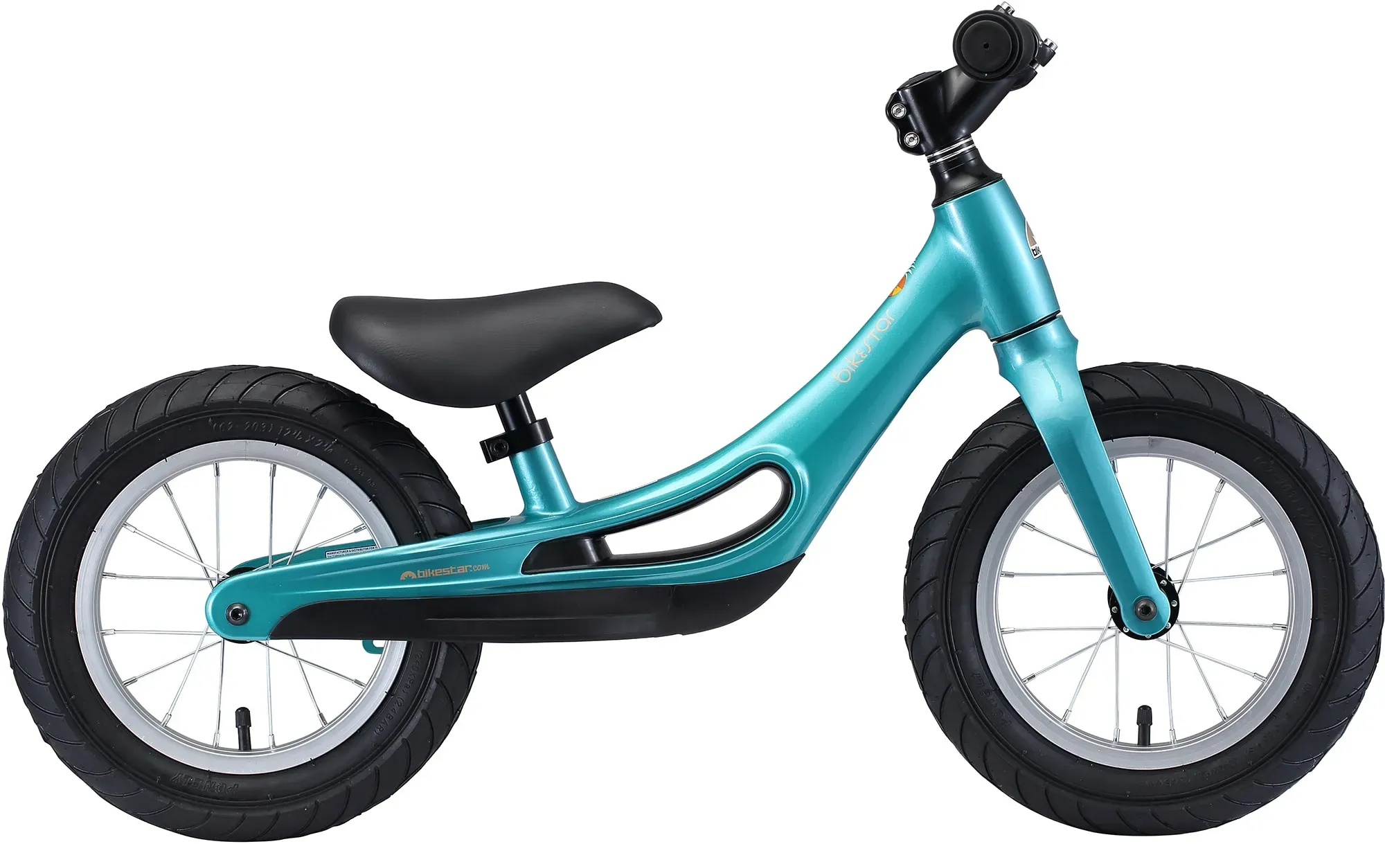 Laufrad BIKESTAR "Cruiser" Laufräder blau (türkis) Kinder