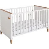 Paidi Babybett »"Lotte & Fynn"«, (2 tlg.), PAIDI AIRWELL® 200 Matratze und 4-fach höhenverstellbarem Lattenrost weiß