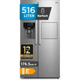 Midea KS-EIX 6.23 Side-by-Side (516 l, 1765 mm hoch, Edelstahl)