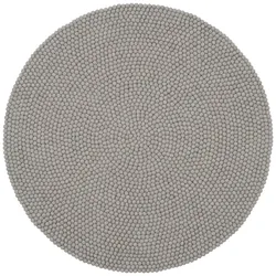 myfelt Luis Filzkugelteppich rund Ø 70cm