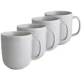 BUTLERS Teetasse 0,4 l Grau 4 St.