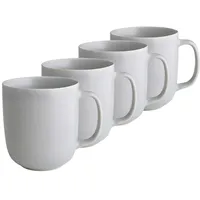 BUTLERS Teetasse 0,4 l Grau 4 St.