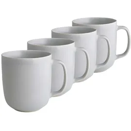 BUTLERS Teetasse 0,4 l Grau 4 St.