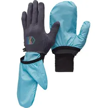 Black Diamond Deploy Wind Hood Gloves Carbon-Glacier, S