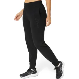 Asics Jogginghosen Modern Sportlich Schwarz S