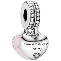 Pandora Mutter & Tochter Herz Silber 792072EN40