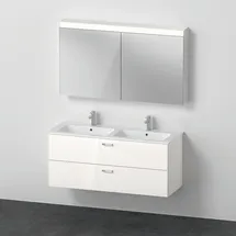 Duravit Xbase 3-tlg. Weiß glänzend