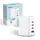 D-Link DCP-101 100W GaN Ladegerät DCP-101/E, PD 3.0, QC 4.0 Weiß 1x USB-A, 3x USB-C