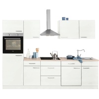 wiho Küchen Küchenzeile »Zell«, ohne E-Geräte, Breite 280 cm, weiß