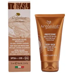 Arganiae Sonnencreme mit sehr hohem Schutz LSF 50+ auf Basis von Arganöl 75 ml