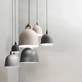 Normann Copenhagen Bell 1-flg. 35 cm glockenförmig Schwarz/Aluminium