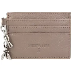 Patrizia Pepe Kreditkartenetui Leder 10 cm dark tatami Braun Damen 