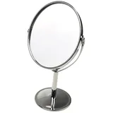 Gazechimp Doppelseitige Make-up Kosmetikspiegel Standspiegel Tischspiegel (EIN Standard Spiegel und EIN Vergrößerungsspiegel)