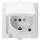 Kopp Schuko-Steckdose IP44 Weiß 1 St.