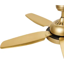 Beliani Deckenventilator mit Licht GOSHAABA