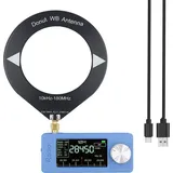 0,5-108 MHz Tragbares Mini-Radio mit 1,9-Zoll-IPS-Bildschirm LSB/USB/AM/FM Mini-Taschenradio Allband-Radioempfänger mit Antenne