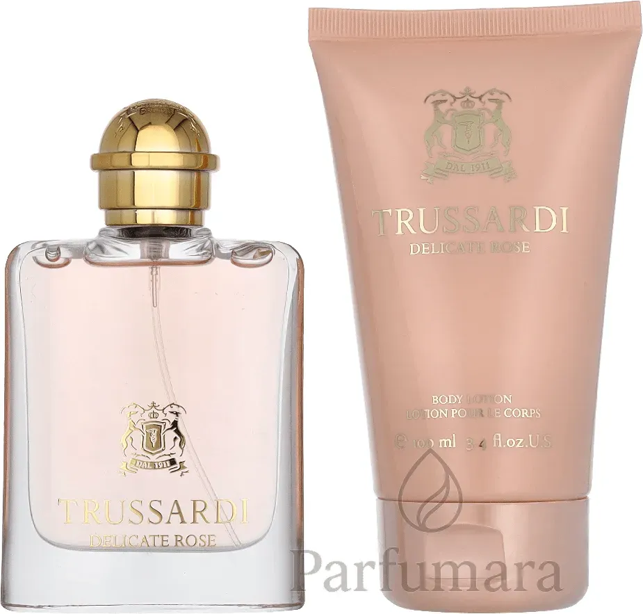 Trussardi Delicate Rose Urban Geschenkset Eau de Toilette 50ml/Body Lotion 100ml 150 ml