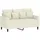 vidaXL 2-Sitzer-Sofa Creme 120 cm Samt
