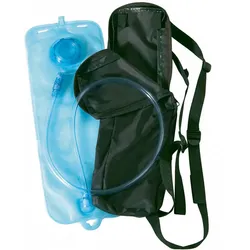 Shot Water etui en nylon terug tas, zwart, 0-5l