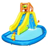 BESTWAY H2OGO! Mount Splashmore Wasserpark mit Dauergebläse 435 x 286 x 267 cm