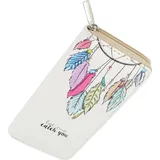 DonDon Geldbörse Damen beige